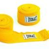 Бинты боксерские (2шт) хлопок с эластаном ELS (l-4м, цвета в ассортименте) - Цвет Желтый