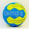 Мяч для гандбола KEMPA (PU, р-р 3, сшит вручную, голубой-желтый)