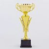 Кубок спортивный с ручками BEST (пластик, h-34см, b-14см, d чаши-9см, золото)