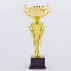 Кубок спортивный с ручками BEST (пластик, h-31см, b-14см, d чаши-9см, золото)