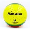 Мяч для футзала №4 Клееный-PU MIK (желтый-красный-зеленый)