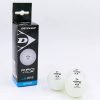 Набор мячей для настольного тенниса 3 штуки DUNLOP 2star PRO TOUR (пластик, d-40мм, белый)