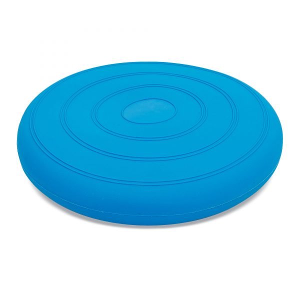 Подушка балансировочная BALANCE CUSHION (PVC, d-34см, 900гр, цвета в ассортименте) - Цвет Синий