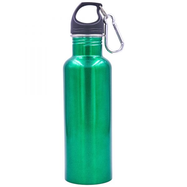 Бутылка для воды алюминивая с карабином SP-Planeta 700ml (цвета в ассортименте)