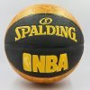 Мяч баскетбольный Composite SNAKE Leather №7 SPALDING NBA Trend Series (оранжевый-черный)
