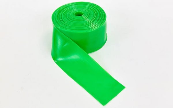 Жгут эластичный спортивный, лента жгут VooDoo Floss Band (латекс, l-10м, 8смx2мм, цвета в ассортименте) - Цвет Зеленый