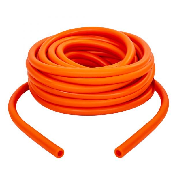 Жгут эластичный трубчатый спортивный (латекс, d-6 x 10мм, l-1000см, оранжевый)