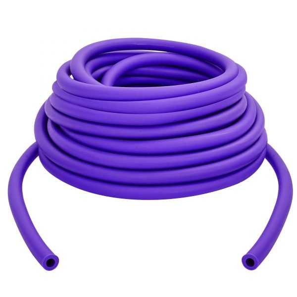 Жгут эластичный трубчатый спортивный (латекс, d-6 x 11мм, l-1000см, фиолетовый)