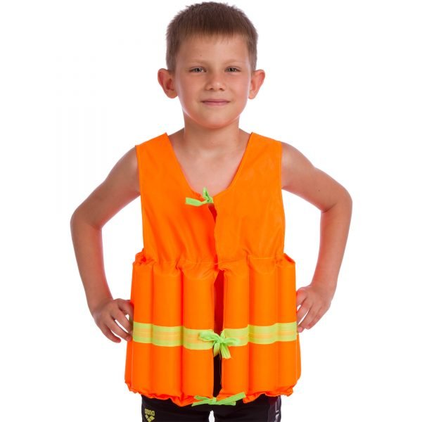 Жилет спасательный детский (EPE, PL, р-р L-11-14лет, цвета в ассортименте) - Цвет Оранжевый