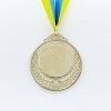 Заготовка медали спортивной с лентой HIT d-6,5см (металл, 40g, 1-золото, 2-серебро, 3-бронза) - Цвет Серебряный