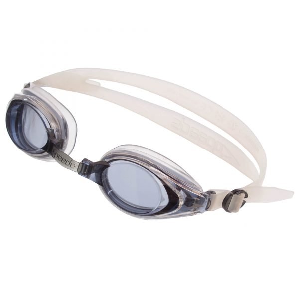Очки для плавания SPEEDO MARINER (поликарбонат, термопластичная резина, силикон, белый-фиолетовый)