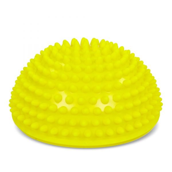 Полусфера массажная балансировочная Balance Kit (резина, d-15см, h-7,5см, 280g, цвета в ассортименте) - Цвет Желтый