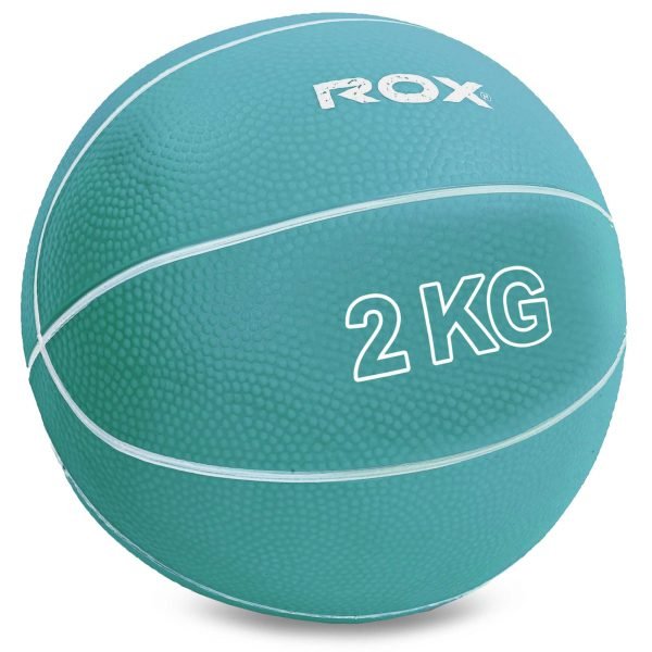 Мяч медицинский медбол Record Medicine Ball 2кг (верх-резина, наполнитель-песок, d-13см,цвета в ассортименте)