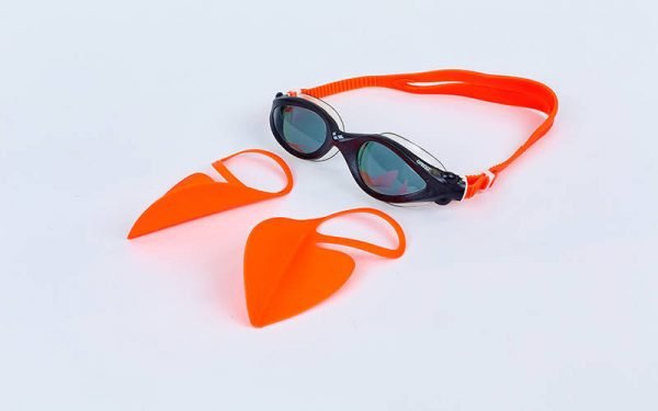 Очки для плавания с рассекателем ARENA FREESTYLE BREATHER KIT (поликарбон, термопластичная резина, силикон, цвета в ассортименте) - Цвет Красный
