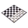Запасные фигурки для шашек с полотном для игр (пластик, d шашки-2,8см)