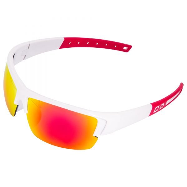 Очки спортивные солнцезащитные (пластик, акрил, цвета в ассортименте) - Цвет Белый