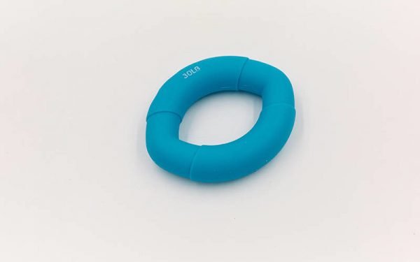 Эспандер кистевой SMILE 30LB (силикон, нагрузка 30LB(13,5кг), голубой)