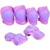 Защита детская наколенники, налокотники, перчатки Zelart ENJOYMENT (р-р S-L-3-15лет, цвета в ассортименте) - Фиолетовый-S (3-7 лет)