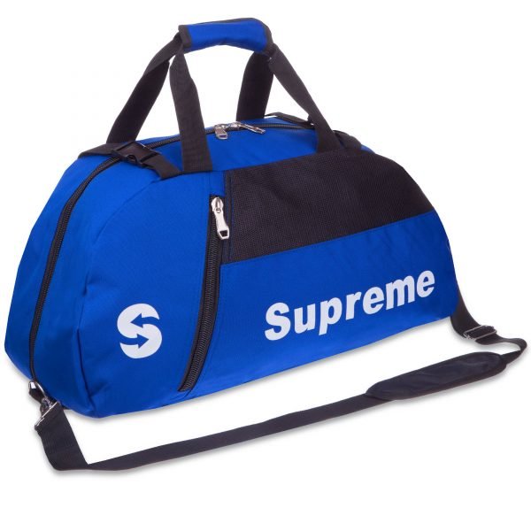 Рюкзак-сумка 2в1 SUPREME (нейлон, р-р 50х25х22см, цвета в ассортименте) - Цвет Синий
