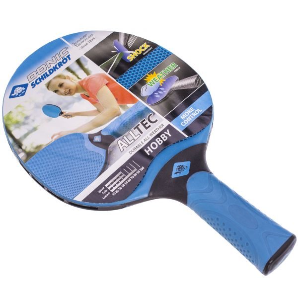 Ракетка для настольного тенниса 1 штука DONIC ALLTEC HOBBY (пластик, резина)