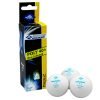 Набор мячей для настольного тенниса 3 штуки DONIC PRESTIGE 2star (пластик, d-40мм, белый)
