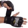 Перчатки для смешанных единоборств MMA PU EVERLAST PRO STYLE GRAPPLING (р-р S-XL, черный-серый) - S-M