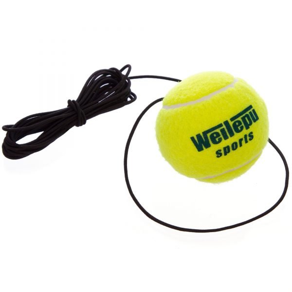 Теннисный мяч на резинке боксерский Fight Ball Wielepu (пневмотренажер, салатовый) (1шт)