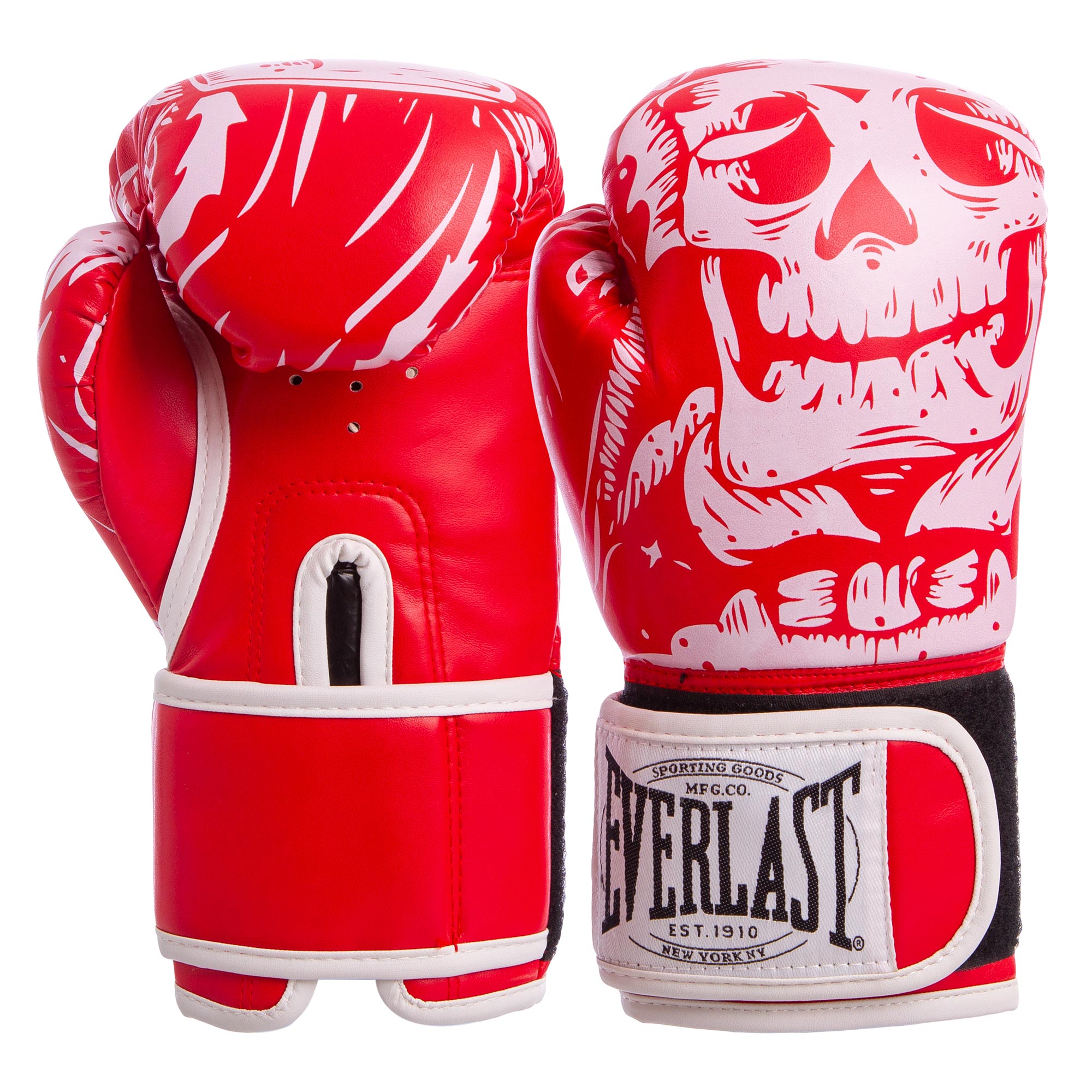 Купить Перчатки боксерские ELS SKULL 8-12 унций цвета в ассортименте .