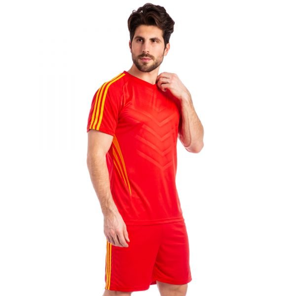 Футбольная форма SP-Sport Glow (PL, р-р (S-XL)-165-180см, цвета в ассортименте) - Красный-S (44-46)
