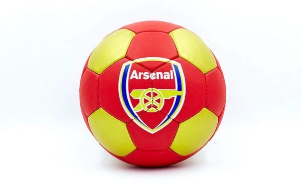 Мяч футбольный №5 Гриппи 5сл. ARSENAL (№5, 5 сл., сшит вручную)