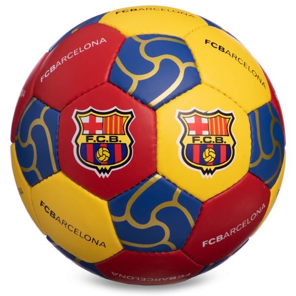 Мяч футбольный №5 Гриппи 5сл. BARСELONA BEST (№5, 5 сл., сшит вручную)