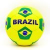 Мяч футбольный №5 Гриппи 5сл. BRAZIL (№5, 5 сл., сшит вручную)