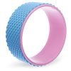 Колесо-кольцо для йоги массажное Fit Wheel Yoga (EVA, PP, р-р 33х14см, цвета в ассортименте) - Цвет Розовый-голубой