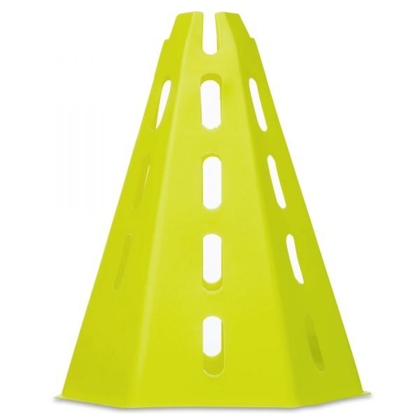 Фишка спортивная конус с отверстиями для штанги и держателем сверху 32см (пластик, цвета в ассортименте) - Цвет Салатовый