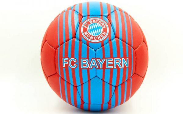 Мяч футбольный №5 Гриппи 5сл. BAYERN MUNCHEN (№5, 5 сл., сшит вручную)