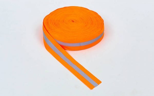 Лента для разметки спортивных площадок (полиэстер, l-100м, цвета в ассортименте) - Цвет Оранжевый