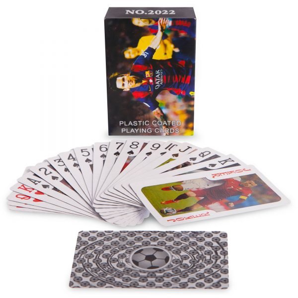 Игральные карты с ламинированным покрытием Футбол IG-2020 (колода в 54 листа, 270гр)