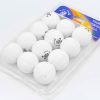 Набор мячей для настольного тенниса 12 штук GIANT DRAGON (целлулоид, d-40мм, цвета в ассортименте) Y12P40 - Цвет Белый