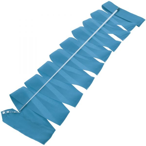 Лента для художественной гимнастики с палочкой 6м Lingo (нейлон, l-6м, палочка-металл, l-60см,цвета в ассортименте ) - Цвет Голубой