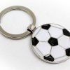 Брелок Мяч футбольный (металл хром, d-3,5см, цена за 1 шт.)