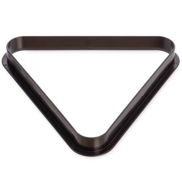 Треугольник для бильярда (пластик, диаметр шаров 57мм, черный)