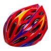 Велошлем кросс-кантри с механизмом регулировки (EPS,пластик, PVC,р-р L-58-61,цвета в ассортименте) - Цвет Красный-синий