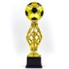 Награда (приз) спортивная BALL YK-047С (пластик, h-33см, b-9,5см, d шара-12см,  золото)