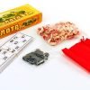 Лото настольная игра в цветной картонной коробке (90 дер.боч.,48 карт,40 фиш,р-р 23x9,5x4,5см)