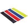 Ленты сопротивления набор 4шт LOOP BANDS PRO ACTION (размер: 600x50мм, толщина-0,35мм, 0,5мм, 0,7мм,1мм, салатовый, красный, синий, черный)