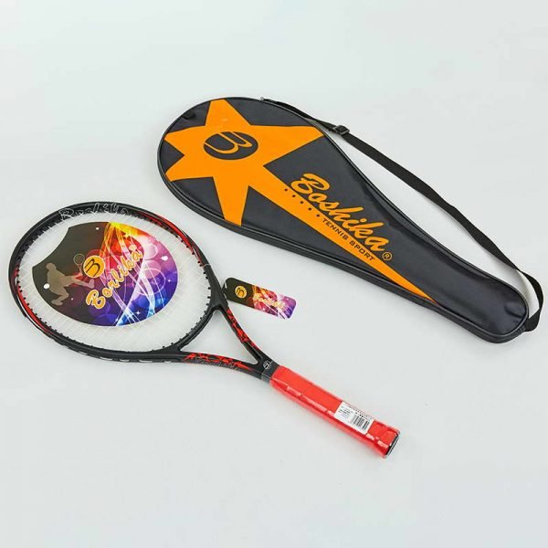 Ракетка для большого тенниса BOSHIKA (поликарбон, цвета в ассортименте)