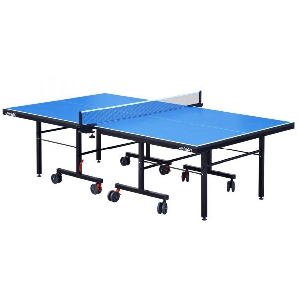 Стол теннисный GSI-Sport (G-profi) (складной,ДСП толщина 25мм, металл,  размер 2,74х1,52х0,76м, вес 105кг, синий)