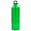 Бутылка для воды алюминивая с карабином SP-Planeta 750 мл (цвета в ассортименте) - Цвет Зеленый