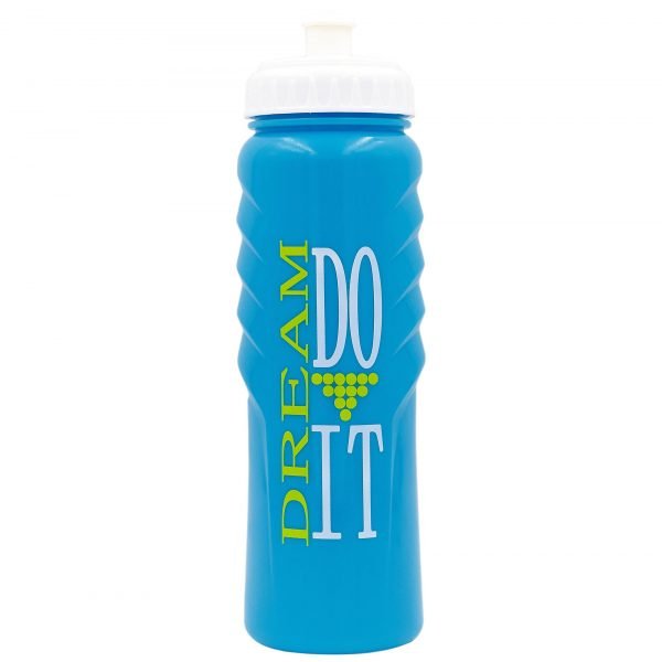 Бутылка для воды спортивная SP-Planeta MOTIVATION 750 мл (PE, силикон, цвета в ассортименте) - Цвет Голубой