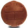 Мяч футбольный №5 Кожа VINTAGE (№5, 5сл., сшит вручную, коричневый)